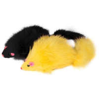 Игрушка для кошек Мышь цветная, 7-7,5 см (в уп.3 шт.) Triol