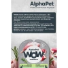 AlphaPet WOW Кролик с потрошками Нежные ломтики в соусе для кошек с чувствительным пищеварением 80 г