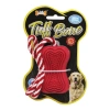 Игрушка для собак резиновая с веревкой с ароматом ванили красная 8,2 см, Jolly Pooch