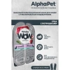 AlphaPet WOW Утка с потрошками Сочные ломтики в соусе для кошек с чувствительным пищеварением 80 г