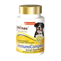 Unitabs ImmunoComplex Витаминно-минеральная добавка для иммунитета для крупных собак, 100 таб.