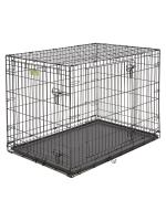 Клетка для собак MidWest iCrate 107х71х76h см 2 двери черная