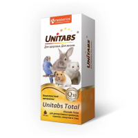 Unitabs Total Витаминно-минеральный комплекс для кроликов, грызунов, хорьков и птиц, 10 мл