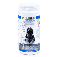 Polidex Polivit-Ca plus Витамины для костей и зубов для собак 300 таб.
