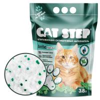CAT STEP Arctic Fresh Mint Наполнитель впитывающий силикагелевый с ароматом мяты