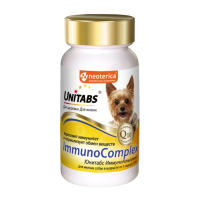 Unitabs ImmunoComplex Витаминно-минеральная добавка для иммунитета для мелких собак, 100 таб.