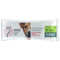 TiTBiT Гематоген мясной для активных собак 35 г