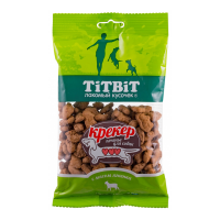 TiTBiT Печенье для собак Крекер с мясом ягненка 100 г