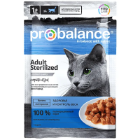 ProBalance Adult Sterilized Пауч для стерилизованных кошек 85 г