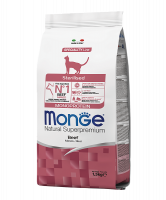 Monge Cat Monoprotein Sterilised Beef Корм с говядиной для стерилизованных кошек