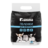 Пеленки для животных 400*600 мм (в уп.30 шт.) Gamma