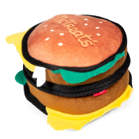 Гамбургер для тритсов с пищалкой TRICK'O'TREATS 18 см GiGwi