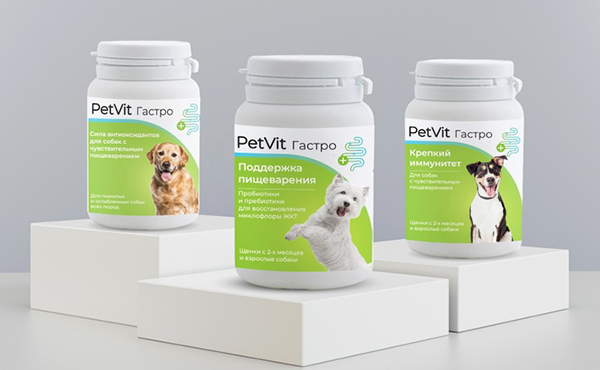 Витаминизированные лакомства для собак PetVit Гастро