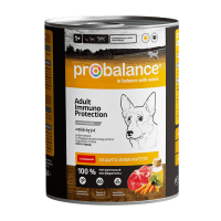 ProBalance Adult Immuno Protection Консервы для собак с говядиной 850 г