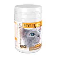 Polidex Immunity Up Витамины для для повышения иммунитета для кошек 80 таб.