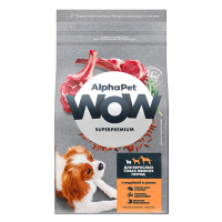 AlphaPet WOW с индейкой и рисом для взрослых собак мелких пород