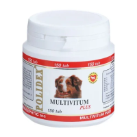 Polidex Multivitum plus Витаминный комплекс для собак 150 таб.