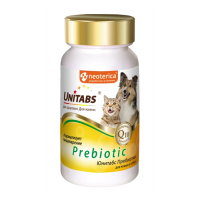 Unitabs Prebiotic Витаминно-минеральная добавка для кошек и собак, 100 таб.