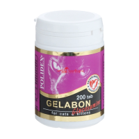 Polidex Gelabon plus Glucozamine Витамины для суставов для кошек 200 таб.