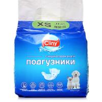 Cliny Подгузники для животных 2-4 кг размер XS, 11 шт. в упаковке