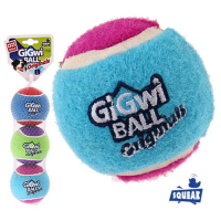 Три мяча с пищалкой 8 см BALL Originals, GiGwi
