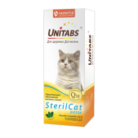 Unitabs SterilCat Витаминно-минеральная паста для стерилизованных кошек и котов, 120 мл