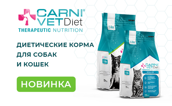 Новый бренд в ЗООТЕКЕ! Carni Vet Diet - специальное питание для собак и кошек