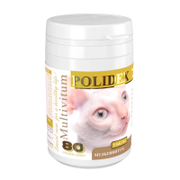 Polidex Multivitum Витаминный комплекс для кошек 80 таб.