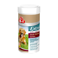 8in1 Excel Мультивитамины для пожилых собак 70 таб.