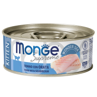 Monge Supreme для котят из тунца с дорадо 80 г