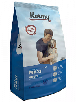 KARMY Maxi Adult Индейка. Корм для собак крупных пород