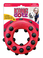 Игрушка для собак KONG Dotz кольцо Размер 9 см