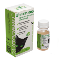 Пробиотический комплекс Эмпробио для кошек Объем 50 мл