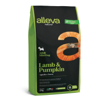 Alleva Dog Natural Lamb & Pumpkin Mini Ягненок и тыква для собак мелких пород Вес 2 кг