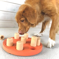 Игра-головоломка для собак Умная собака Бочонки, 1 (начинающий) уровень сложности, Nina Ottosson Smart