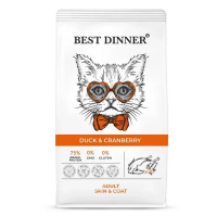 Best Dinner Adult Cat с уткой и клюквой Вес 0,4 кг