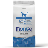 Monge Cat Urinary для профилактики мочекаменной болезни у кошек Вес 1,5 кг