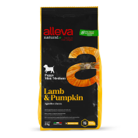 Alleva Dog Natural Lamb&Pumpkin Mini/Medium Ягненок и тыква для щенков мелких и средних пород Вес 2 кг
