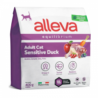 Alleva Equilibrium Sensitive Duck корм с уткой для кошек с чувствительным пищеварением Вес 0,4 кг
