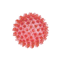 Мяч массажный Crystal ZooOne Размер 6 см, Цвет красный