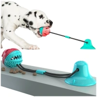 Шар на веревке с присоской. Жевательная игрушка для собак, 43 см, YUGI