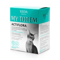 Синбиотический комплекс для кошек MY TOTEM ACTIFLORA, 30 саше по 1 г