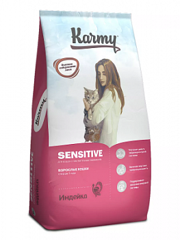 KARMY Sensitive Индейка. Корм для кошек с чувствительным пищеварением