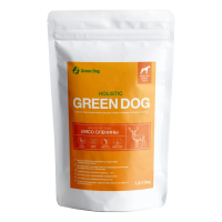 GREEN DOG HOLISTIC Оленина для взрослых собак средних и крупных пород Вес 1,8 кг