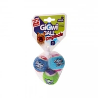 Три мяча с пищалкой 4 см BALL Originals, GiGwi