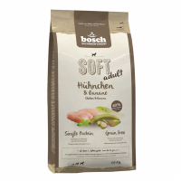 Bosch Soft с курицей и бананами Полувлажный корм для взрослых собак Вес 1 кг