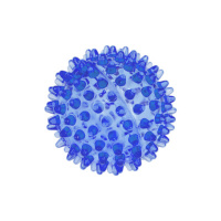Мяч массажный Crystal ZooOne Размер 6 см, Цвет синий