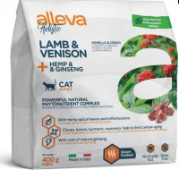 Alleva Holistic Cat Lamb&Venison корм для кошек с ягненком и олениной Вес 0,4 кг