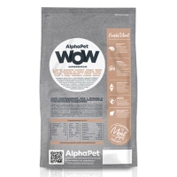 AlphaPet WOW с ягненком и бурым рисом для взрослых собак средних пород с чувствительным пищеварением Вес 2 кг
