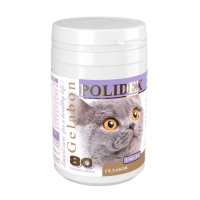 Polidex Gelabon Витамины для костей и суставов для кошек 80 таб.